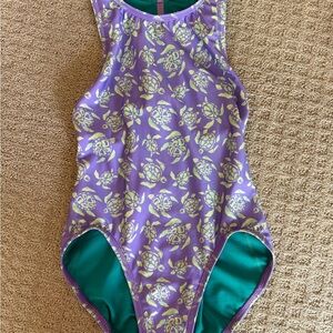 Jolyn Clothing Purple and Green One Piece